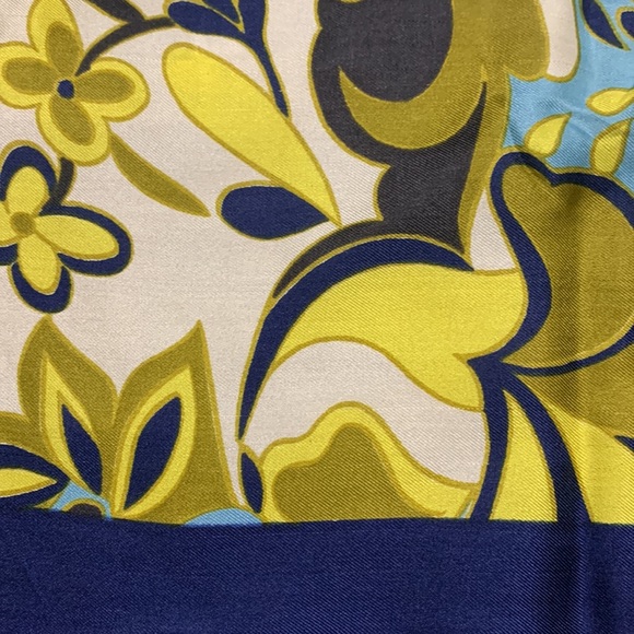 Jacques Piaget silk scarf RARE - Picture 3 of 4